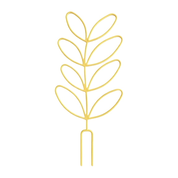 Plant Support Stakes Leaf Shaped Plant Trellis,Garden Vine Climbing Support for Potted Plants, Decorative Flower Trellis for Indoor Outdoor Climbing Plants,D
