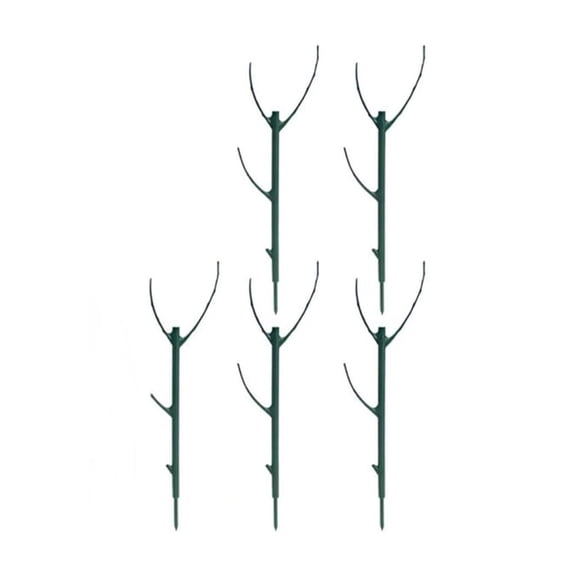 Plant Support Stakes,Stackable Twig,5Pc Stackable Plant Support Stakes for Indoor and Outdoor Plants,Plant Support Frame,Twig Trellis for Plants Potted Plants Flower Other Climbing Plants
