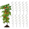 thumbnail image 1 of Plant Support Stakes, Tomato Stakes, Garden Stakes, 10 Pack Sturdy Plant Support for Climbing Vines, Vegetables, Roses & Flowers, Indoor Outdoor Single Stem Plant Support Stick, 1 of 7