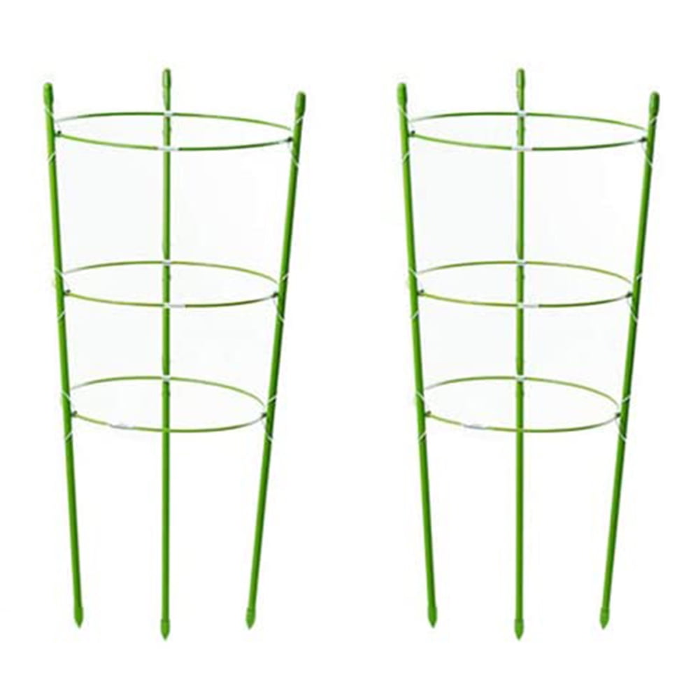 Plant Support Tomato Cages for Garden, 2 Pack 18 Inch Tomato Plant ...