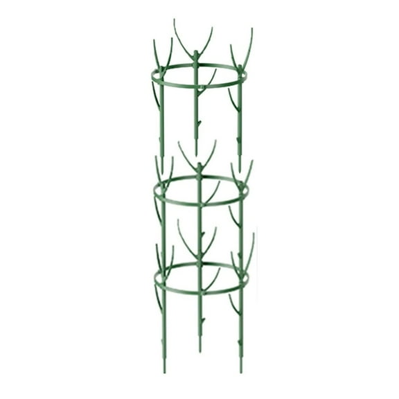 Plant Support Trelli Rings Metal Stake Cucumber Garden Flower Climb Tomato Stand Creative Climbing Vine Rack Garden Supplies