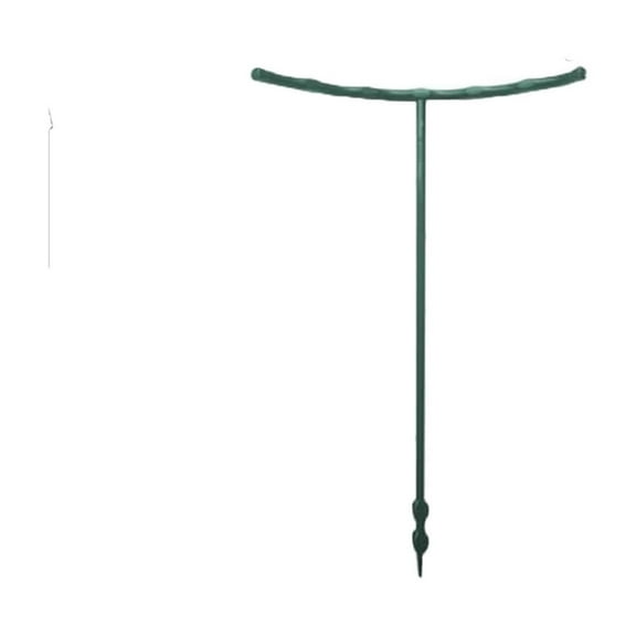 Plant Supports for Plants, Plant Support Stake Half Round Plant Support Ring Metal Half Round Plant Support Ring Plastic Plant Cage Holder Flower Pot Climbing Trellis