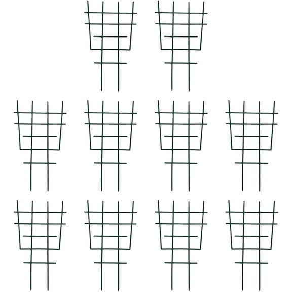Plant Supports for Potted Plants Indoor - Small Plastic Support for Pothos & Hoya,Small Plant Climbing Trellis for Potted Plants Plastic Climbing Plant Support Trellis(10pcs - L )