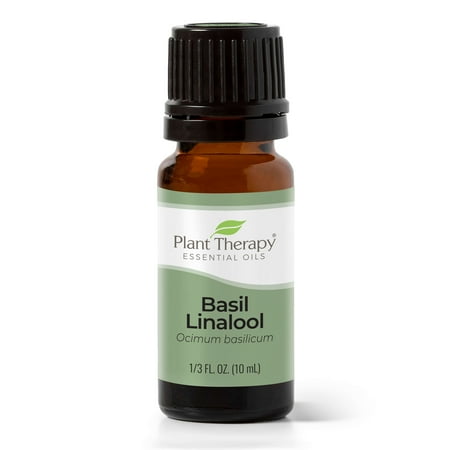 Plant Therapy Basil Linalool Essential Oil 10 mL (? oz) 100% Pure, Undiluted
