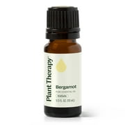 Plant Therapy Bergamot Essential Oil 100% Pure, Undiluted, Natural Aromatherapy 10 mL 1/3 oz