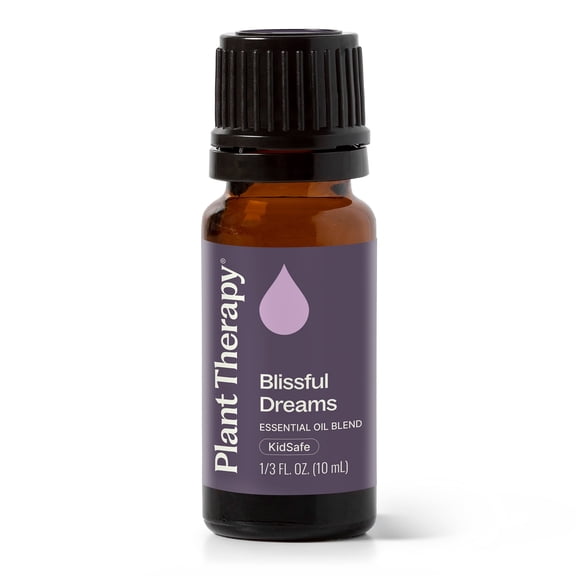 Plant Therapy Blissful Dreams Essential Oil Blend 10 mL (1/3 oz) 100% Pure, Undiluted, Natural Aromatherapy