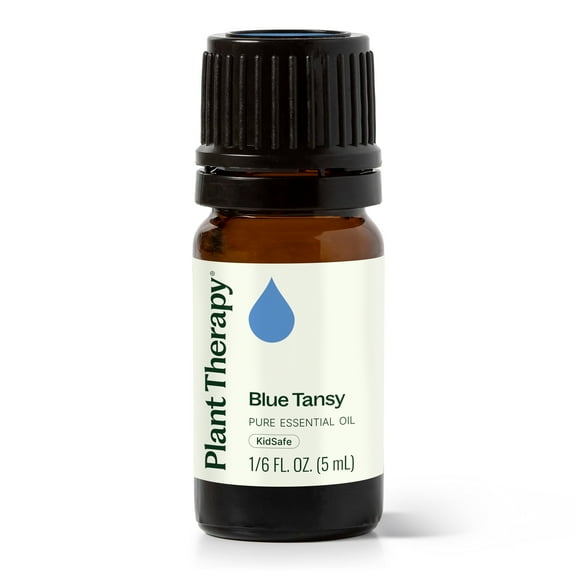 Plant Therapy Blue Tansy Essential Oil 100% Pure, Undiluted, Natural Aromatherapy, Therapeutic Grade 5 mL (1/6 oz)