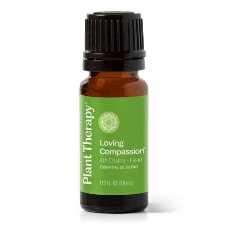 Plant Therapy Chakra 4 Loving Compassion (Heart Chakra) Essential Oil Blend 10 mL (1/3 oz) 100% Pure, Undiluted, Natural Aromatherapy