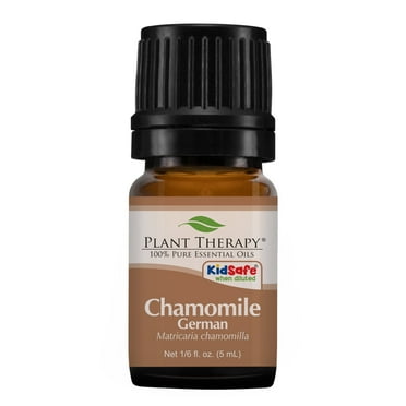 Plant Therapy Chamomile German Essential Oil 100% Pure, Undiluted, Natural Aromatherapy, Therapeutic Grade 5 mL