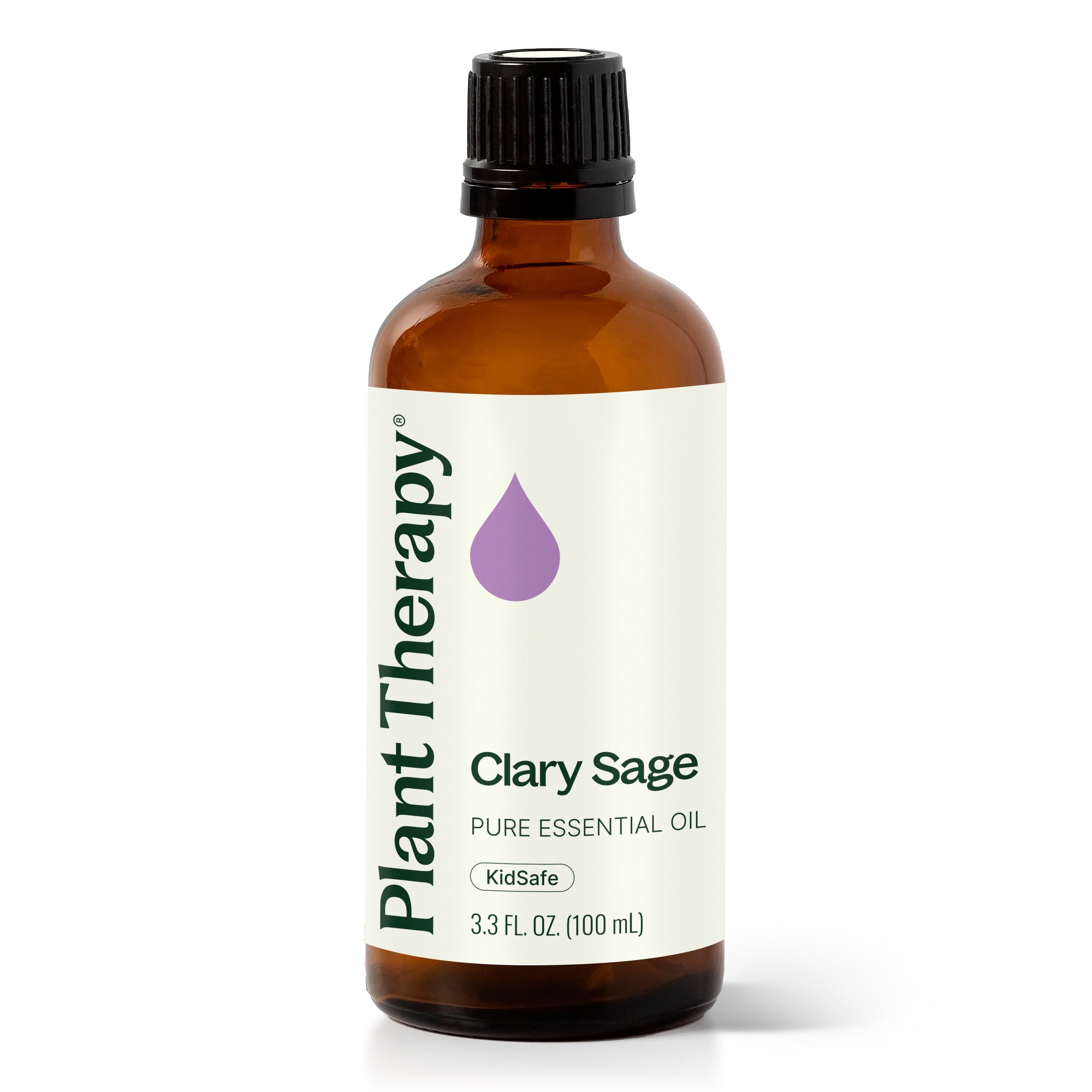 Plant Therapy Clary Sage Essential Oil 100 ml (3.3 oz) 100% Pure, Natural Aromatherapy, for Women's Health