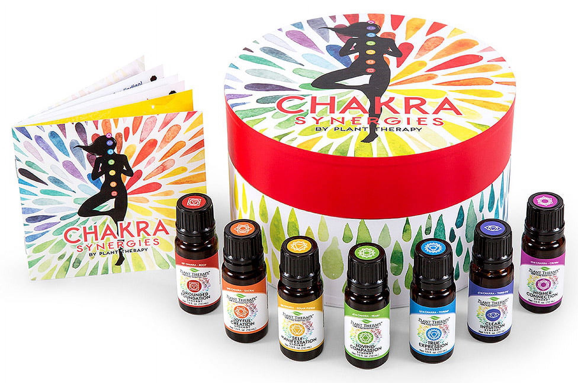 Plant Therapy Complete Chakra Synergies Essential Oil Set 100% Pure, Undiluted