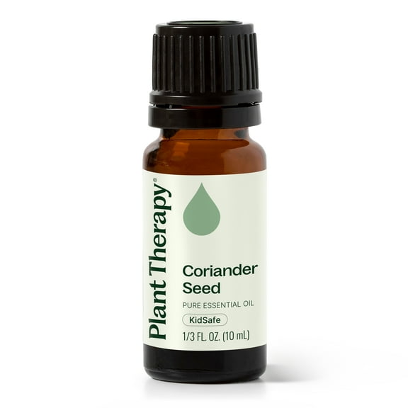 Plant Therapy Coriander Seed Essential Oil 10 mL (1/3 oz) 100% Pure, Undiluted, Natural Aromatherapy
