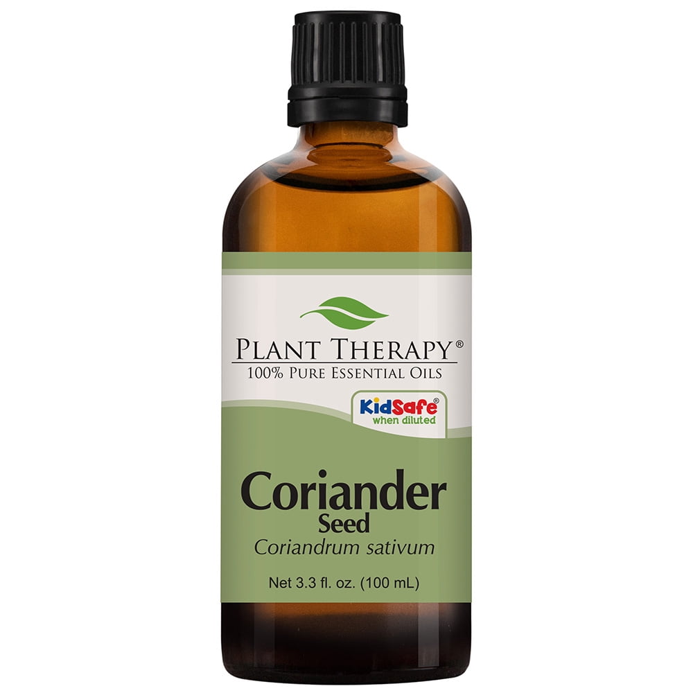 Plant Therapy Coriander Seed Essential Oil 100 mL (3.3 oz) 100% Pure, Undiluted