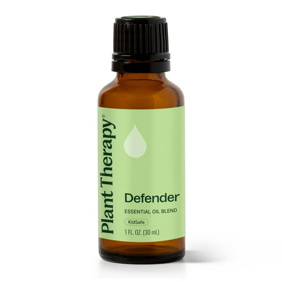 Plant Therapy Defender Blend 30 mL (1 oz) 100% Pure Undiluted Blend of Uplifting and Immune Supporting Essential Oils