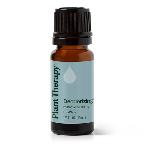 Plant Therapy Deodorizing Essential Oil Blend 10 mL (1/3 oz) 100% Pure, Undiluted, Natural Aromatherapy