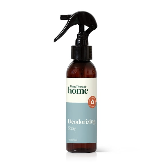 Plant Therapy Home Deodorizing Room Spray 4 oz Quick, On-The-Go Freshness, Safe & Gentle for Everyday Use, Free from Harsh Chemicals & Synthetic Fragrances