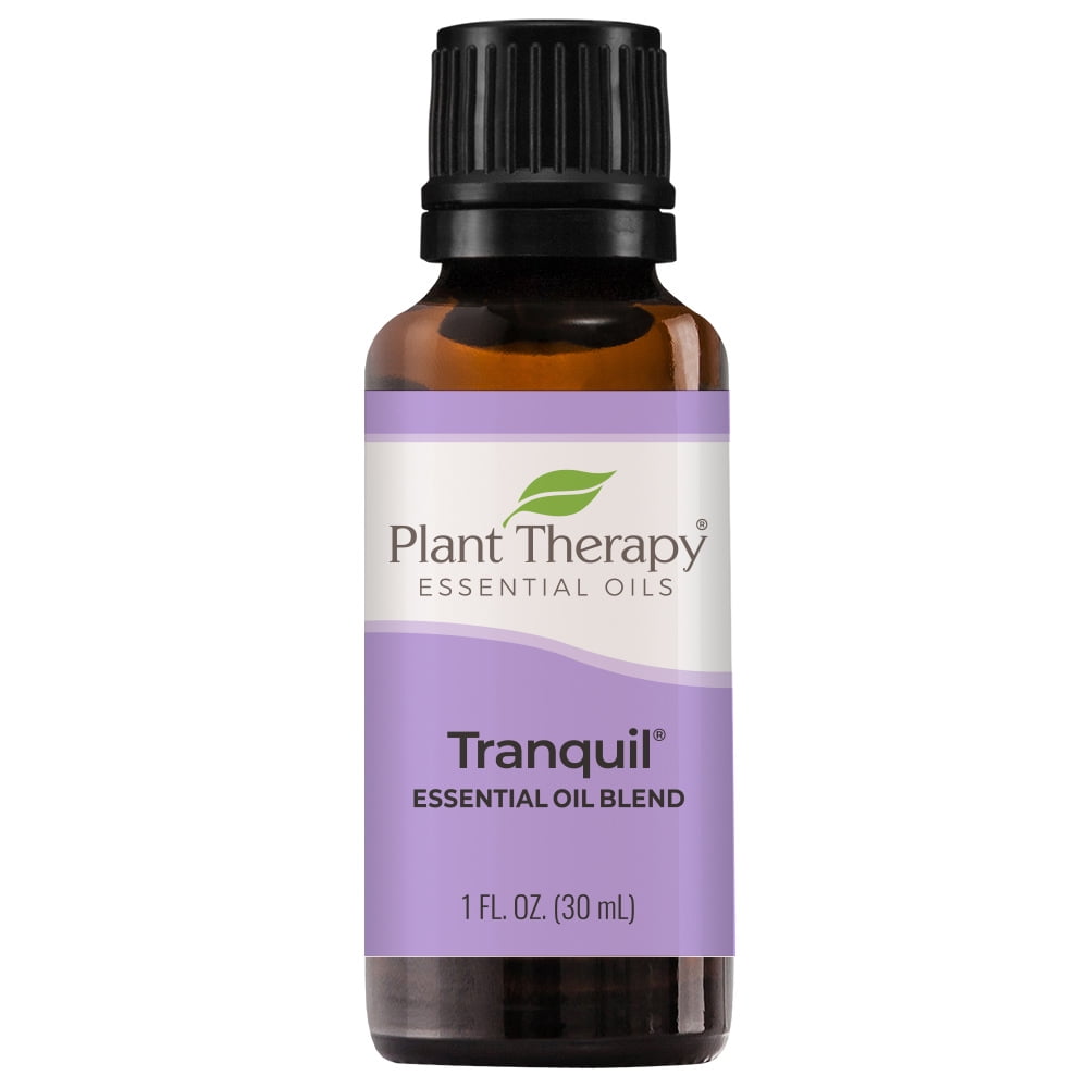 Plant Therapy Essential Oil | Tranquil Synergy Blend | Stress Relief, Sleep, Peace & Calming Blend | 100% Pure | 30 mL