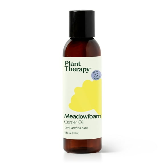 Plant Therapy Essential Oils Meadowfoam Carrier Base Oil 4 fl. oz, 100% Pure