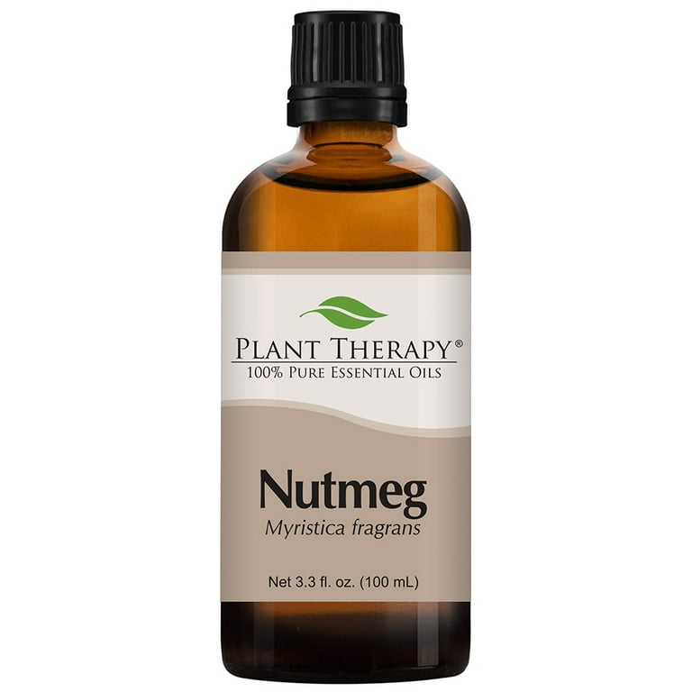 Plant Therapy Nutmeg Essential Oil 10 ml (1/3 oz) 100% Pure, Undiluted, Therapeutic Grade