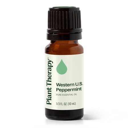 Plant Therapy Peppermint Western U.S. Essential Oil 10 mL (1/3 oz) 100% Pure, Undiluted, Natural Aromatherapy