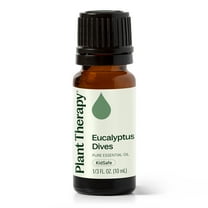 Plant Therapy Eucalyptus Dives Essential Oil 10 mL (1/3 oz) 100% Pure, Undiluted, Natural Aromatherapy