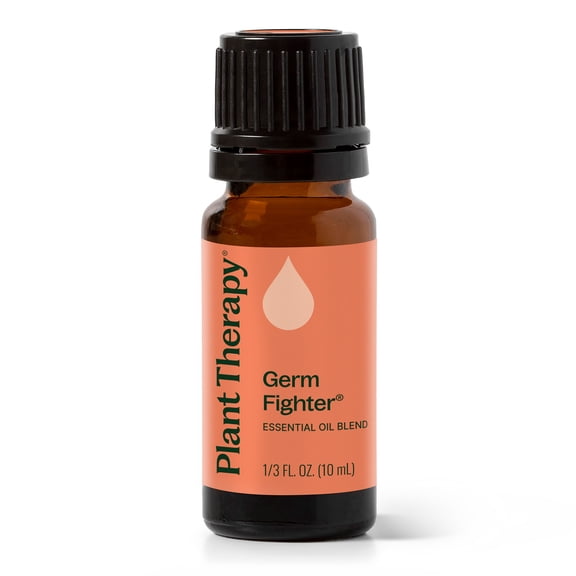 Plant Therapy Germ Fighter Essential Oil Blend 100% Pure, Undiluted, Natural Aromatherapy 10 mL ( oz)