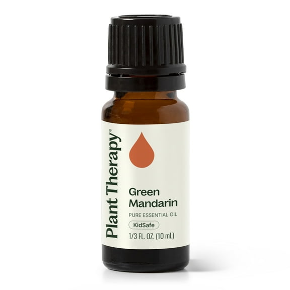 Plant Therapy Green Mandarin Essential Oil 10 mL (1/3 oz) 100% Pure, Undiluted, Natural Aromatherapy