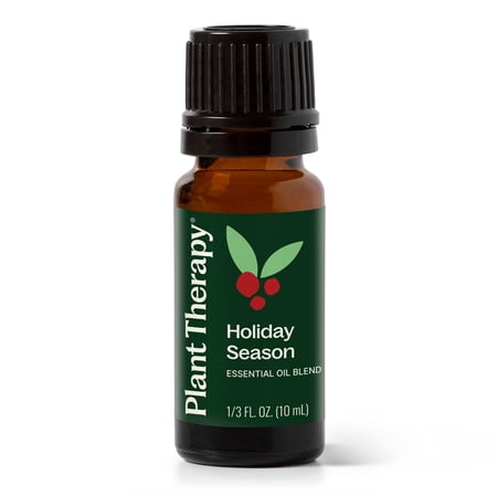Plant Therapy Holiday Season Synergy Essential Oil 10 mL (1/3 oz) 100% Pure, Undiluted, Natural Aromatherapy