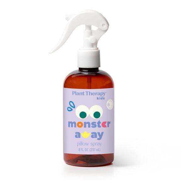 Plant Therapy KidSafe All Natural Monster Away Pillow and Linen Spray, Powered by Essential Oils, Aromatherapy Spray, 8 oz