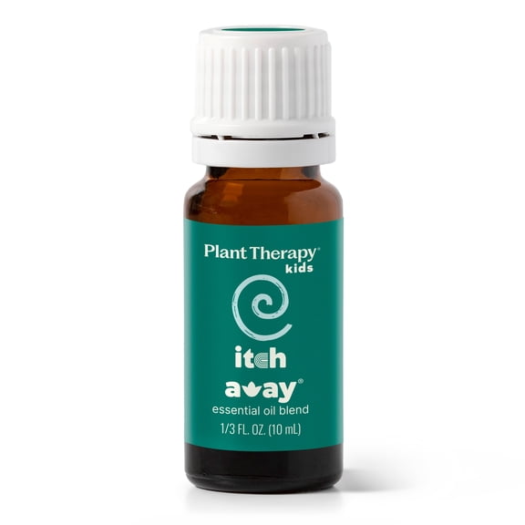 Plant Therapy Kids Itch Away Essential Oil Blend 10 mL (1/3 oz) 100% Pure, Undiluted, Natural Aromatherapy