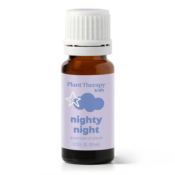 Plant Therapy KidSafe Nighty Night Essential Oil Blend for Sleep 30 mL (1 oz) 100% Pure, Undiluted, Natural Aromatherapy, Therapeutic Grade