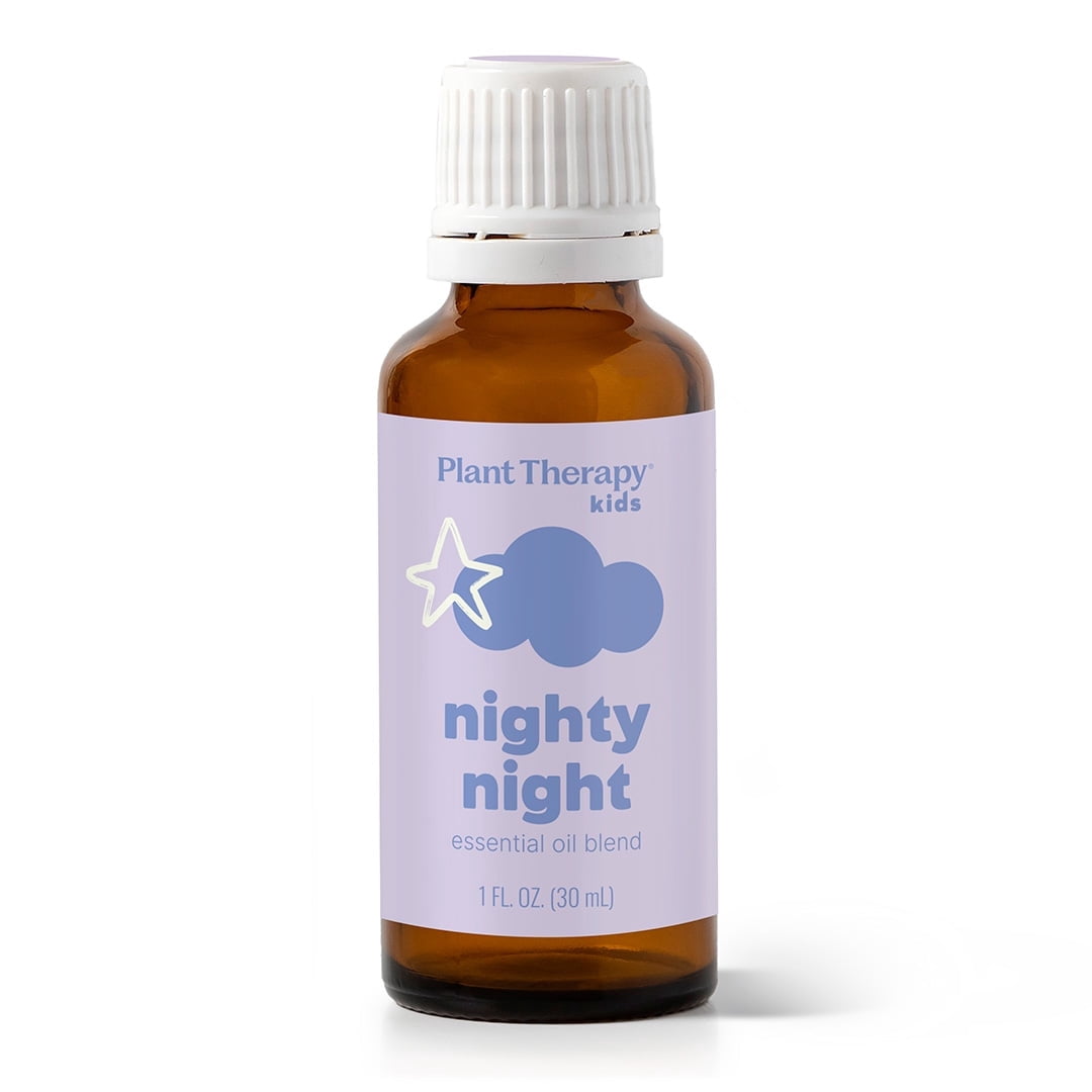 Plant Therapy KidSafe Nighty Night Essential Oil Blend for Sleep 30 mL (1 oz) 100% Pure, Undiluted, Natural Aromatherapy