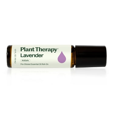 Plant Therapy Lavender Essential Oil 100% Pure, Pre-Diluted Roll-On, Natural Aromatherapy, Therapeutic Grade 10 mL