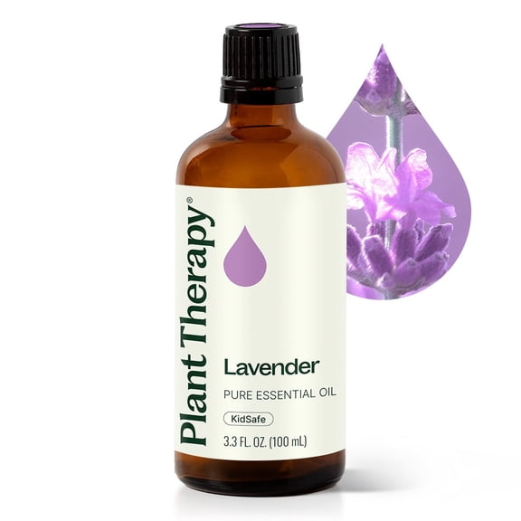 Plant Therapy Lavender Essential Oil 100% Pure, Undiluted, Natural Aromatherapy 100 mL (3.3 oz)