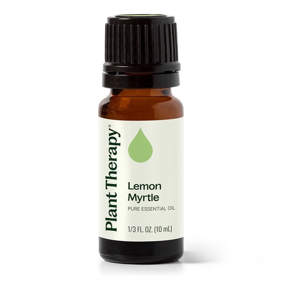Plant Therapy Lemon Myrtle Essential Oil 10 mL (1/3 oz) 100% Pure, Undiluted, Natural Aromatherapy