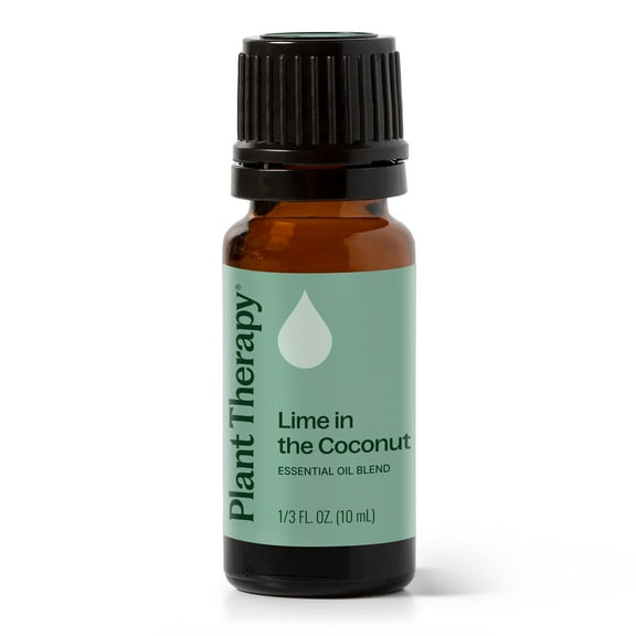 Plant Therapy Lime in The Coconut Essential Oil Blend 10 mL (1/3 oz) 100% Pure, Undiluted, Natural Aromatherapy