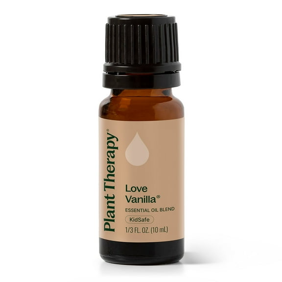 Plant Therapy Love Vanilla Essential Oil Blend 10 mL (1/3 oz) 100% Pure, Undiluted, Natural Aromatherpay