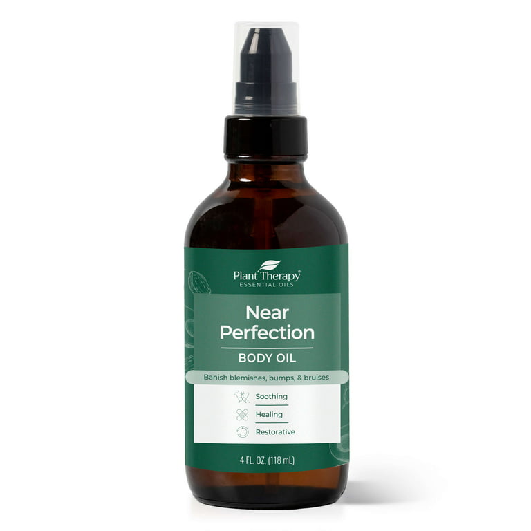 Plant Therapy Near Perfection Carrier Oil Blend 4 oz Base for Essential Oils or