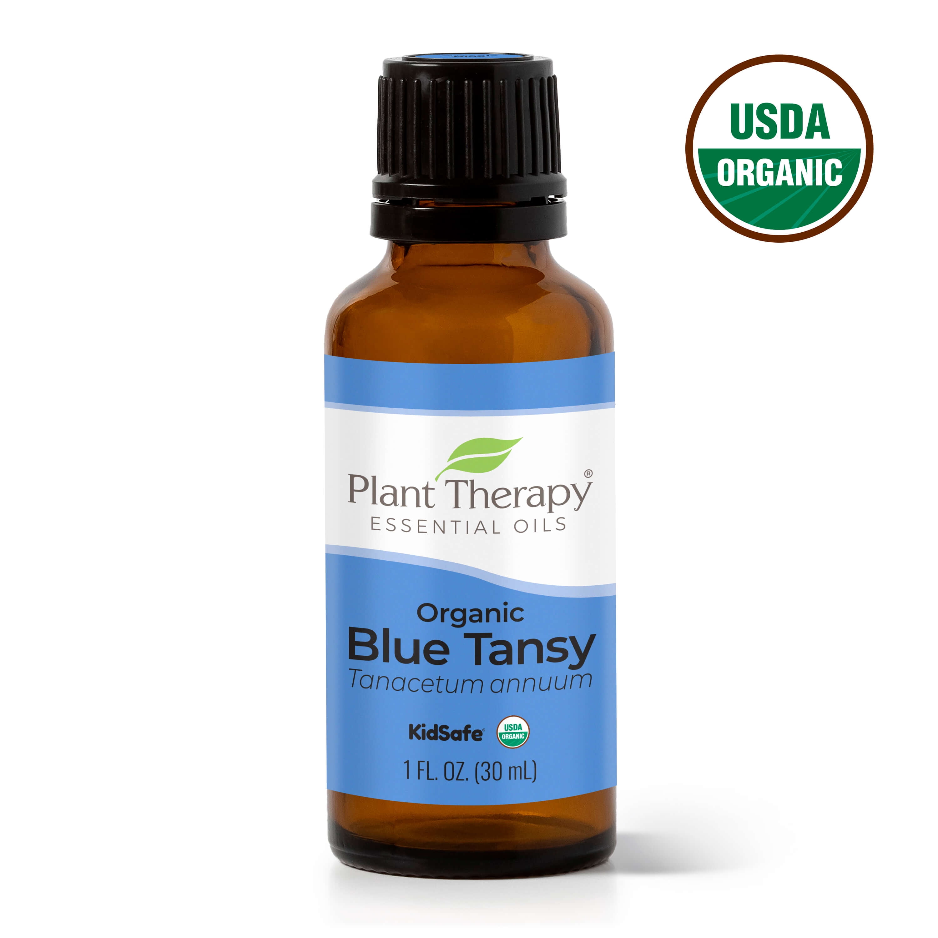 Plant Therapy Organic Blue Tansy Essential Oil 100% Pure, Undiluted, Natural Aromatherapy, Therapeutic Grade 30 mL (1 oz)