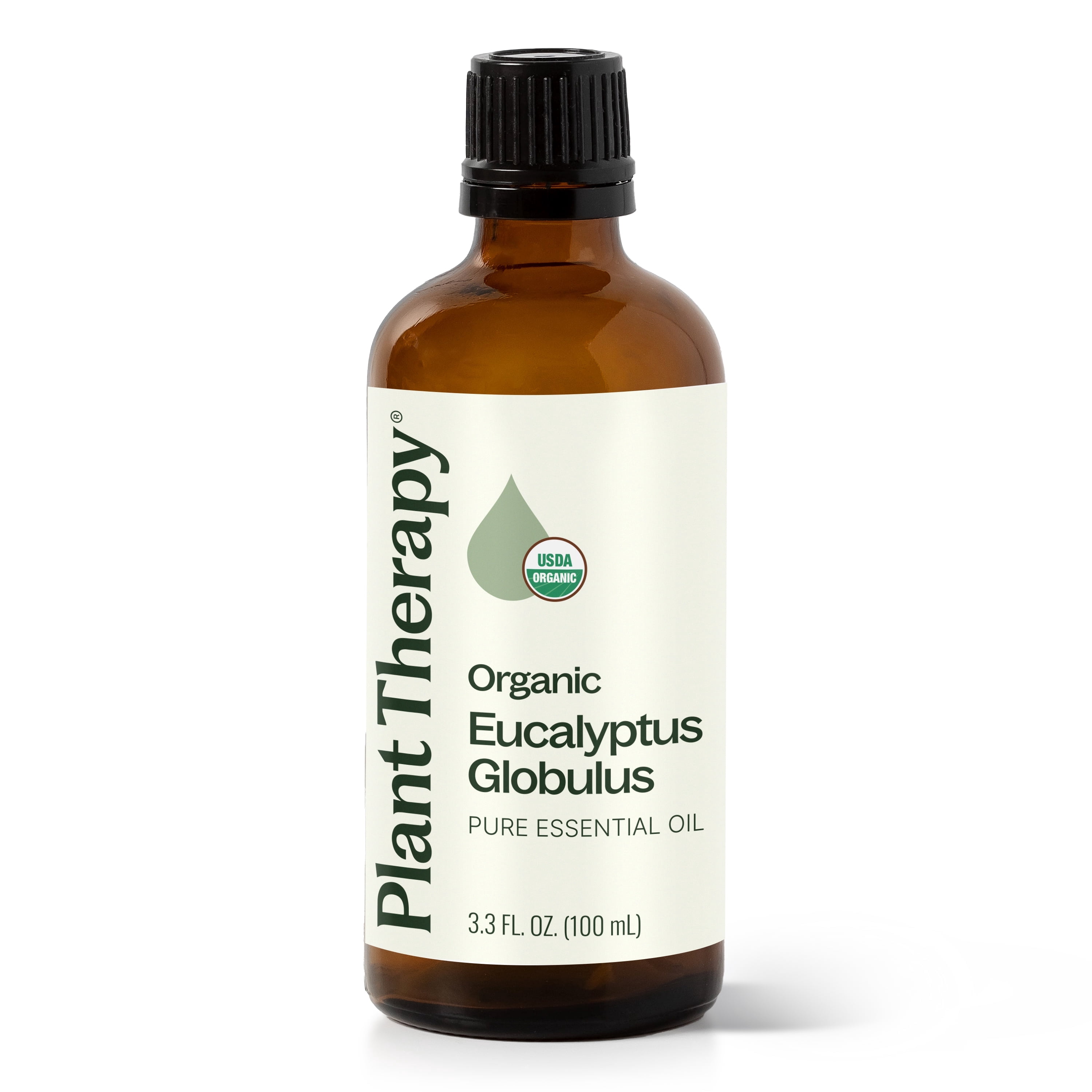 Plant Therapy Organic Eucalyptus Globulus Essential Oils 100% Pure, USDA Certified Organic, Undiluted, Natural Aromatherapy, Therapeutic Grade 100 mL (3.3 oz)