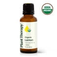 thumbnail image 1 of Plant Therapy Organic Lemon Essential Oil 100% Pure, USDA Certified Organic, Undiluted, Natural Aromatherapy 30 mL (1 oz), 1 of 8