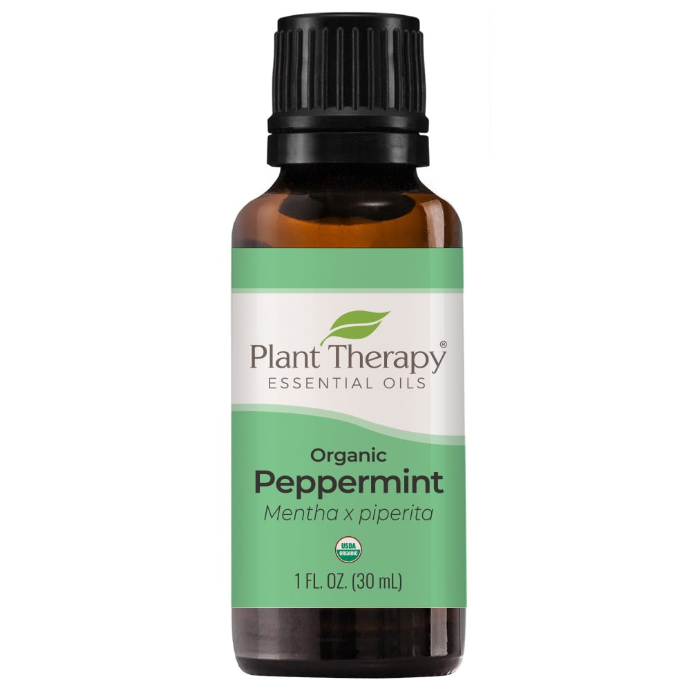  Cliganic USDA Organic Peppermint Essential Oil, 100% Pure  Natural Undiluted, for Aromatherapy