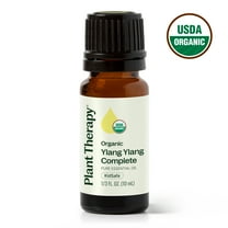 Plant Therapy Organic Ylang Ylang Complete Essential Oil 100% Pure, USDA Certified Organic, Undiluted, Natural Aromatherapy, Therapeutic Grade 10 mL (1/3 oz)