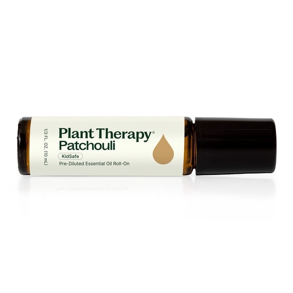 Plant Therapy Patchouli Essential Oil Roll-On, 100% Pure, Natural Aromatherapy 10 mL (1/3 oz)