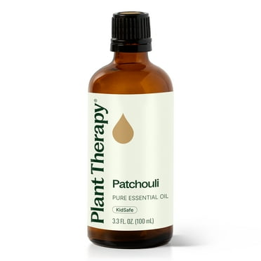 Plant Therapy Patchouli Essential Oil 100% Pure, Undiluted, Natural Aromatherapy, Therapeutic Grade 100 mL (3.3 oz)