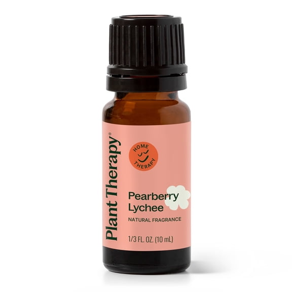 Plant Therapy Pearberry Lychee Natural Fragrance 10 mL (1/3 oz) Bright, Fun & Fruity Scent, Enlivens your Home Atmosphere, Long-Lasting Natural Fragrance