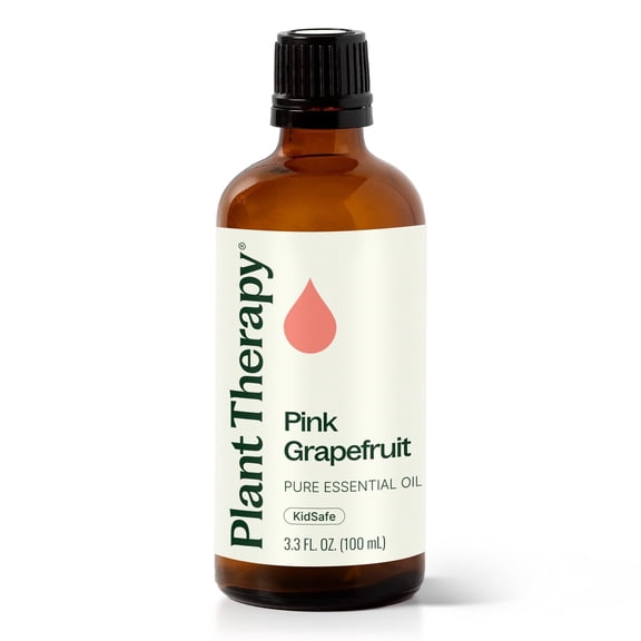 Plant Therapy Pink Grapefruit Essential Oil 100 mL (3.3 oz) 100% Pure, Undiluted, Natural Aromatherapy