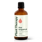 Plant Therapy Pink Grapefruit Essential Oil 100 mL 3.3 oz 100% Pure, Undiluted, Natural Aromatherapy