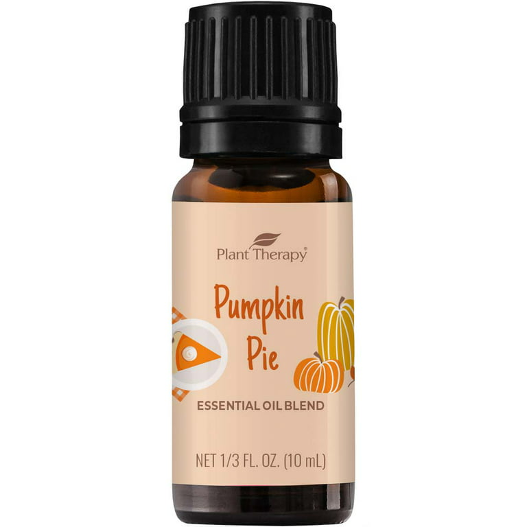 Plant Therapy Pumpkin Pie Fall Essential Oil Blend 10 mL 100% Pure,  Undiluted, Therapeutic Grade 