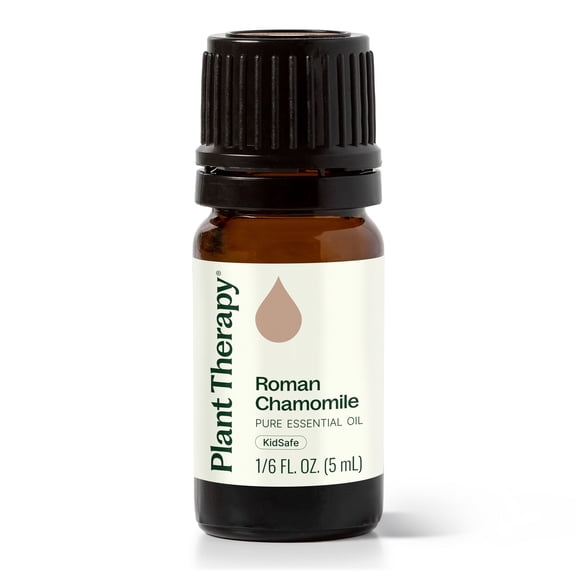Plant Therapy Roman Chamomile Essential Oil 100% Pure, Undiluted, Natural Aromatherapy 5 mL (1/6 oz)